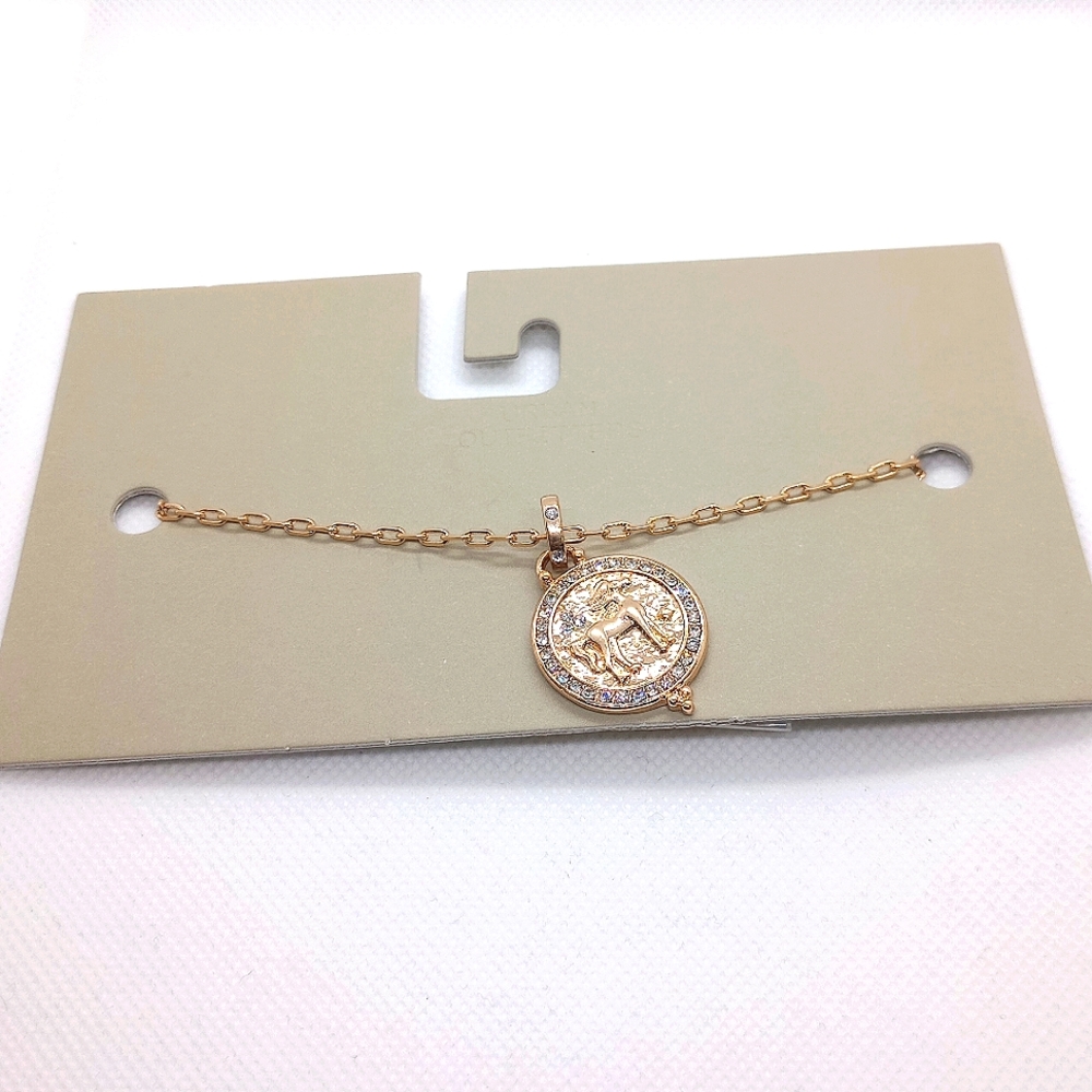 Urban Outfitters Gold Coin Medallion Necklace
